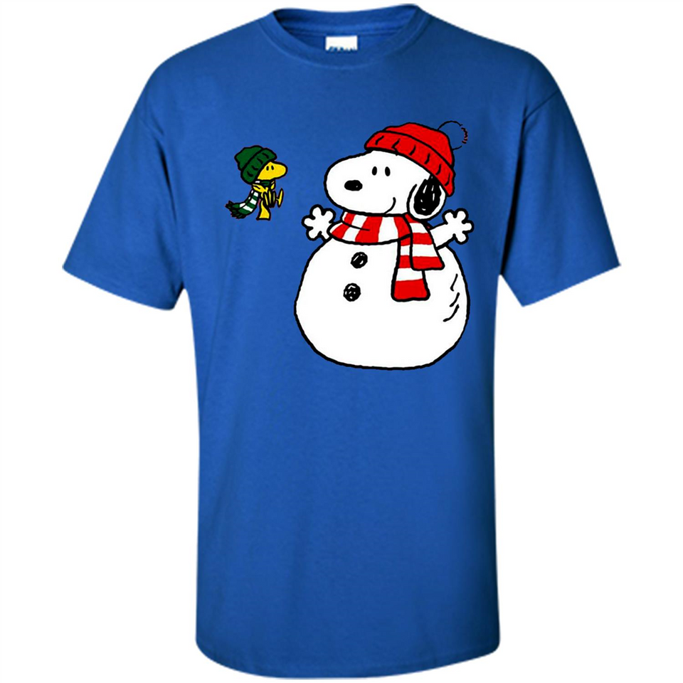 Snoopy Snowman Christmas