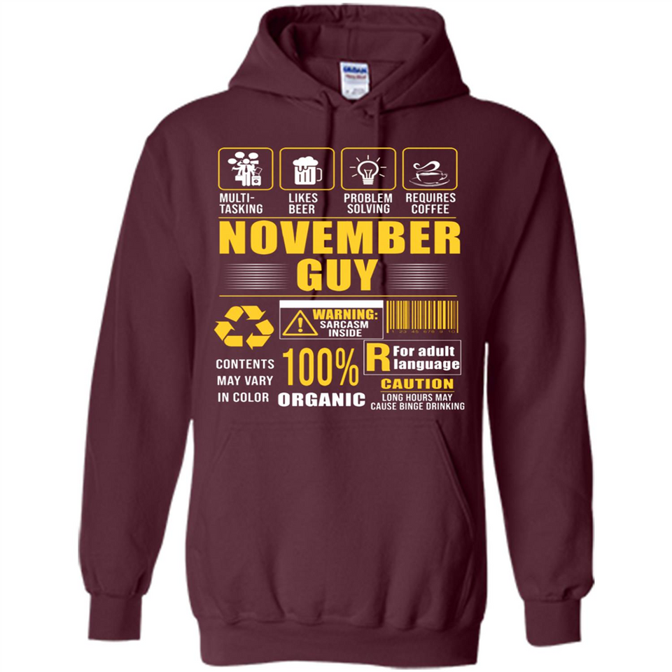November Guy Multitasking - Hoodie