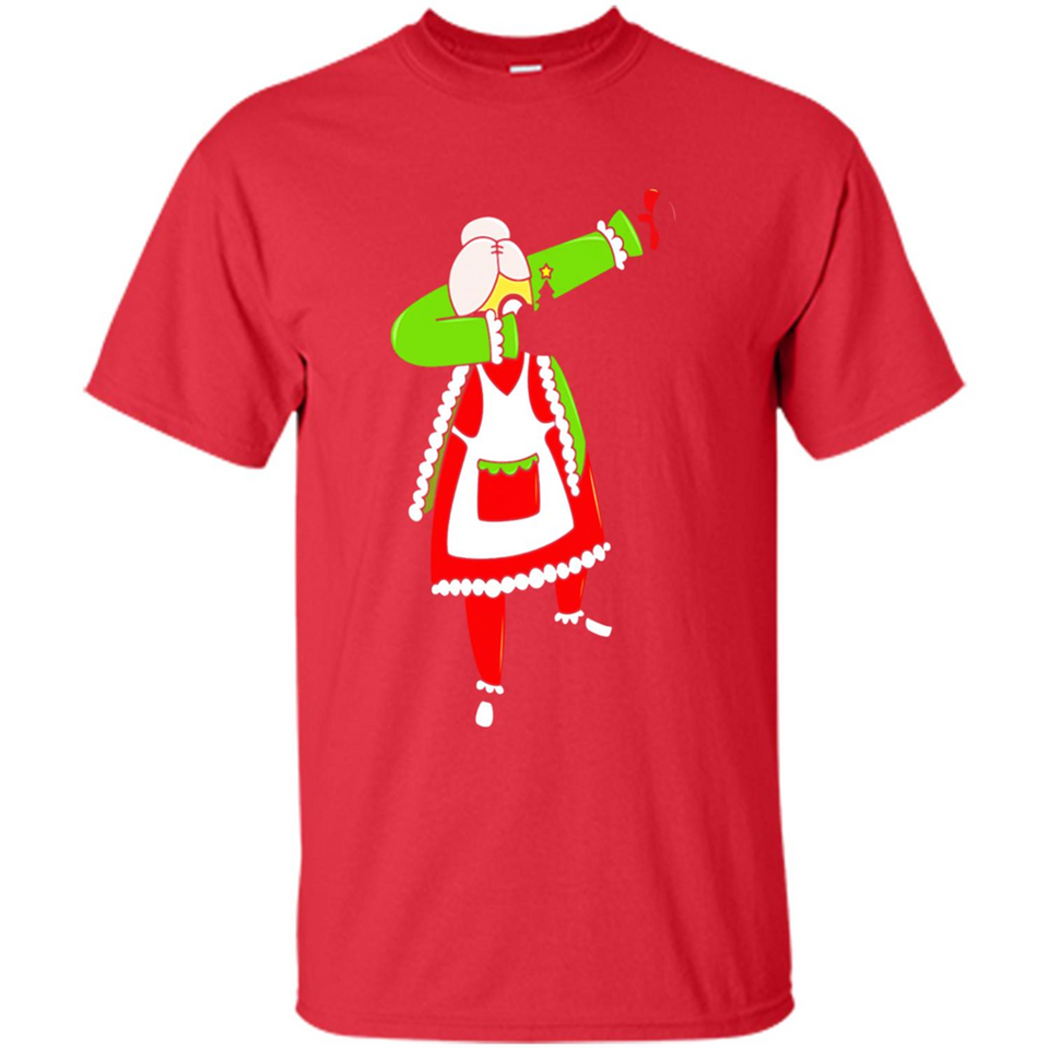 Funny Dabbing Mrs. Santa Claus Christmas Dab - Shirt