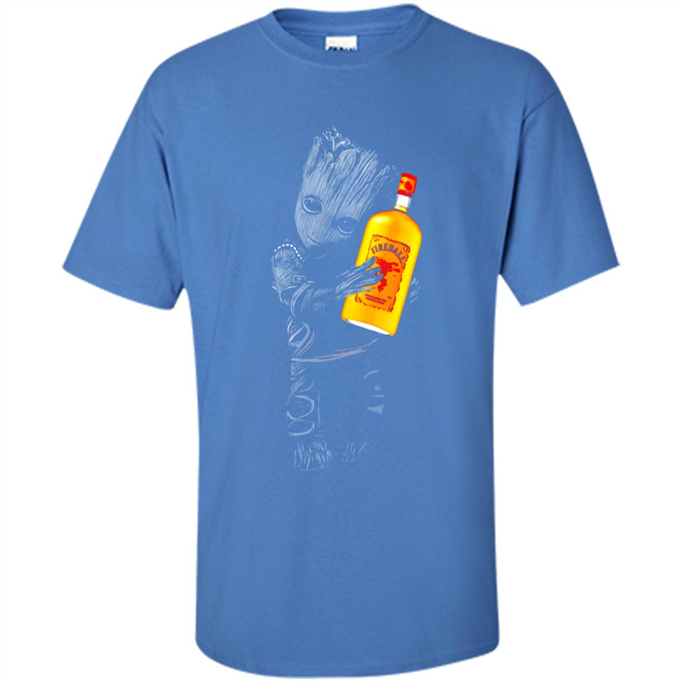 Groot hug Fireball Cinnamon Whisky PING PONG