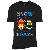 Snow Day Shirt For Cincinnati Bengals Vs Minion Fans pingpong