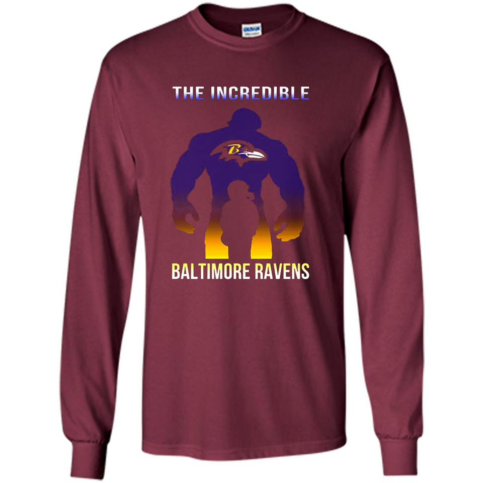 The Incredible Baltimore Ravens Hulk NFL Football
