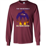 The Incredible Baltimore Ravens Hulk NFL Football