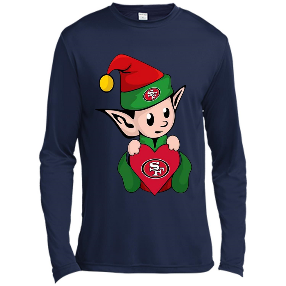 San Francisco 49ers ELF Elves Grinch Santa Claus