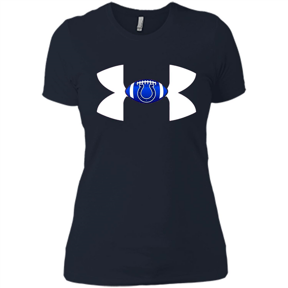 Indianapolis Colts Under Armour Logo - Ladies' Boyfriend T-Shirt