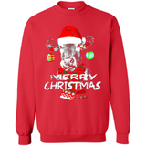 Fabulous Mooey christmas Heifers Cow Christmas lights - Sweatshirt