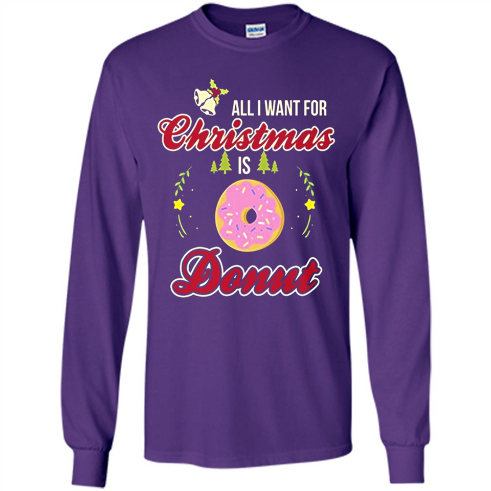 Perfect Costume For Girls. Xmas Shirt For Donut Lover