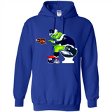 Los Angeles Rams Toilet Grinch Santa Claus Football Fan PINGPONG