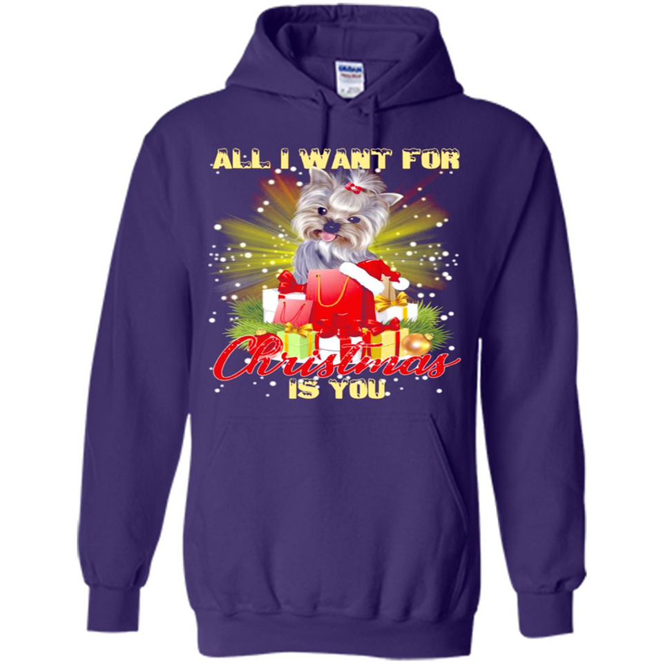 All I Want For Christmas Is You Yorkie Yorkshire Terrier