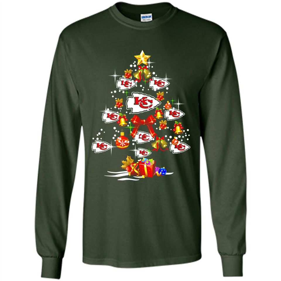 Kansas City Chiefs Christmas Tree PINGPONG
