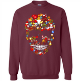 Skull Christmas Decorations Merry Xmas T-Shirt - Sweatshirt