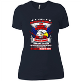 I Am Politically Incorrect I Say Merry Christmas America - Ladies' Boyfriend T-Shirt