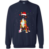 Christmas Lights Boxer Dog Funny Xmas Sweatshirt - Sweatshirt