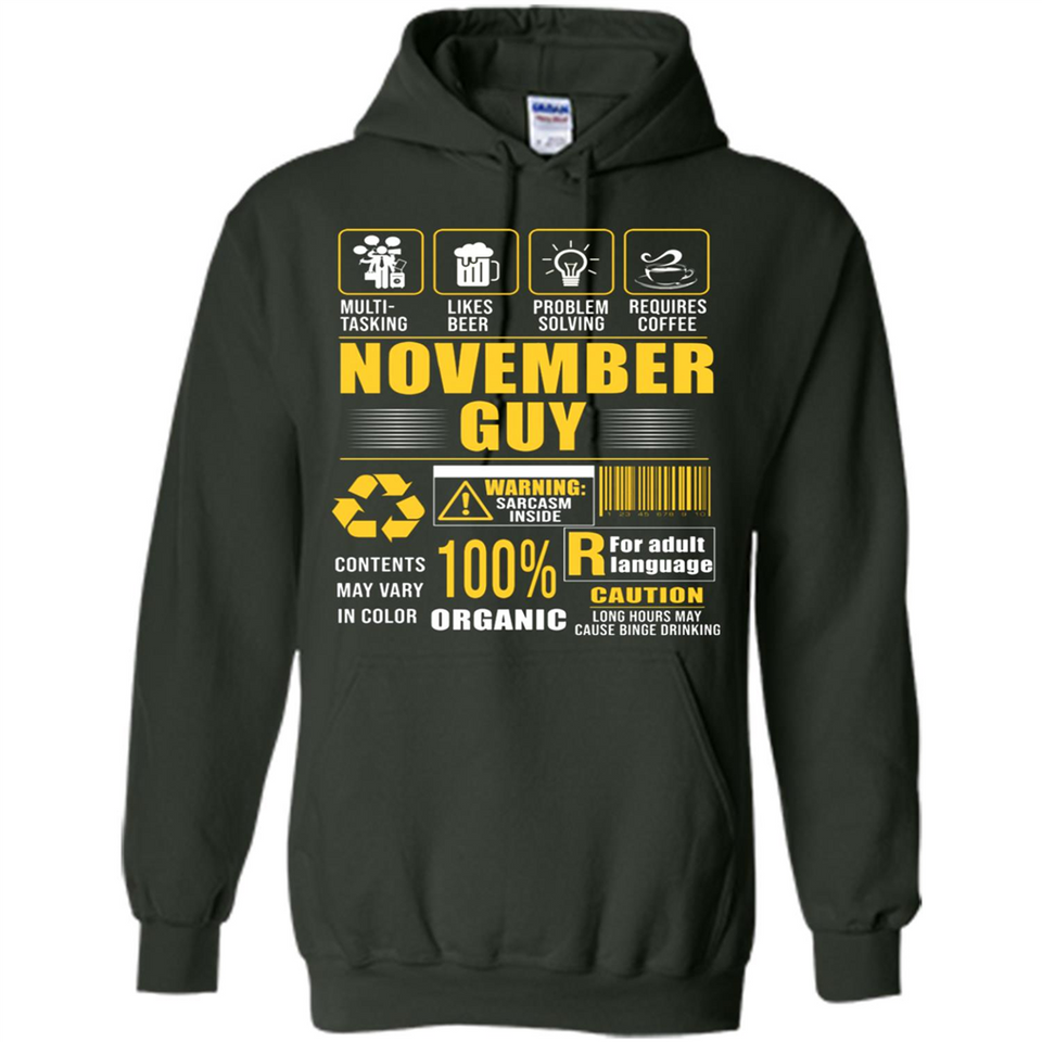 November Guy Multitasking - Hoodie