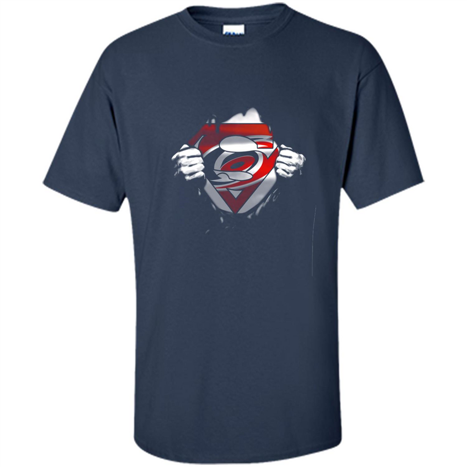 Carolina Hurricanes And Superman Fans - Shirt