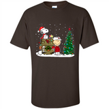Arizona Cardinals Snoopy The Peanuts Movie Christmas Football Super Bowl pingpong - Shirt