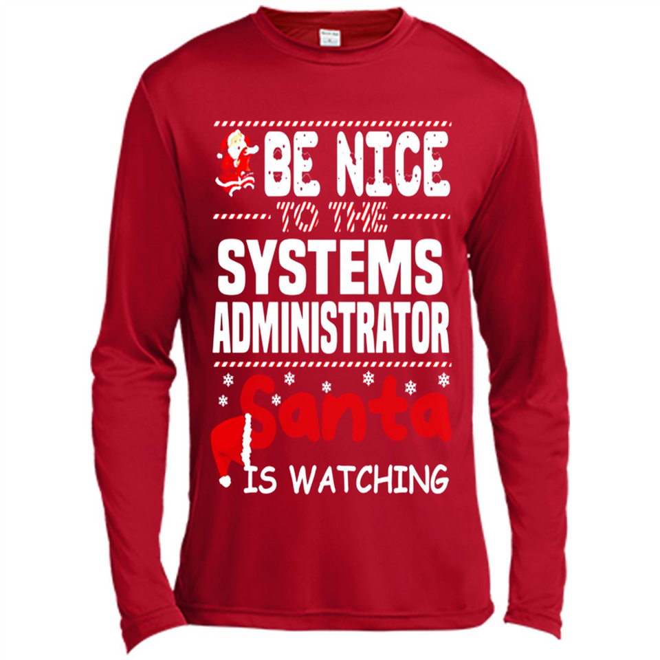 Administrator system Santa - Canvas Long Sleeve T-Shirt