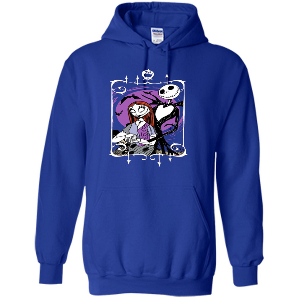 Disney Nightmare Before Christmas Jack And Sally T-Shirt - Hoodie