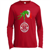 Funny Washington Wizards Glitter Grinch Monogram Ornament Christmas - Canvas Long Sleeve T-Shirt