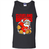 Grumpy Santa Claus Cleveland Browns Football Team PINGPONG
