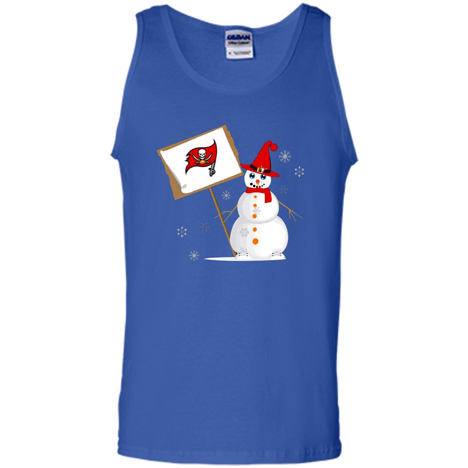 Tampa Bay Buccaneers Snowman Funny