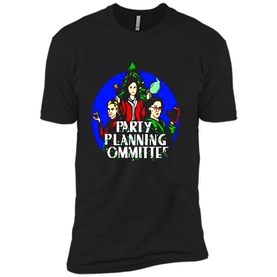 Party Planning Committee Christmas T-Shirt - Premium Short Sleeve T-Shirt