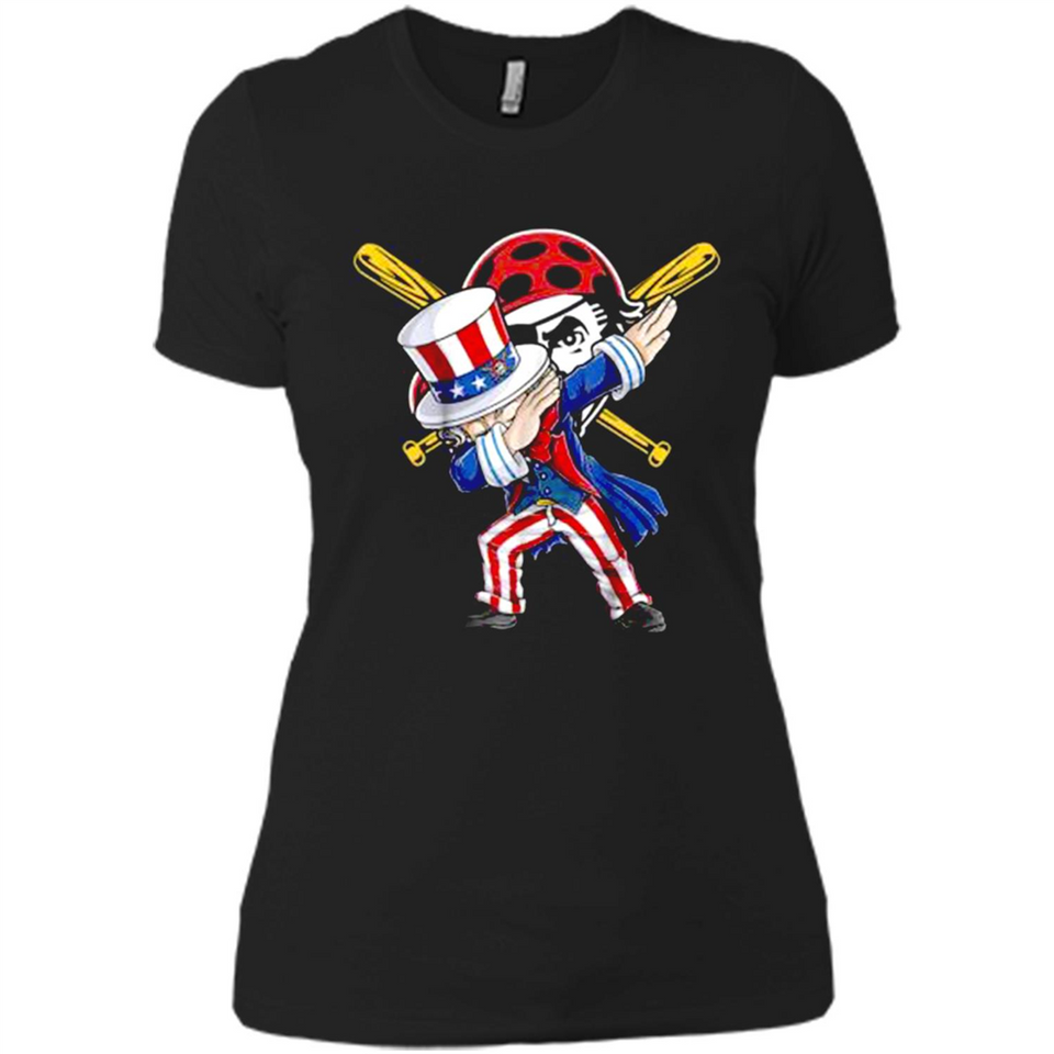 MLB PITTSBURGH PIRATES UNCLE SAM DABBING INDEPENDENCE DAY