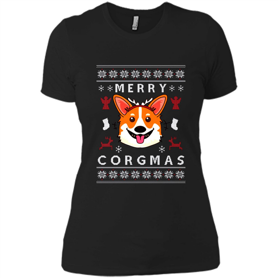Merry Corgmas Christmas Corgi Christmas Sweatshirt 1 PINGPONG
