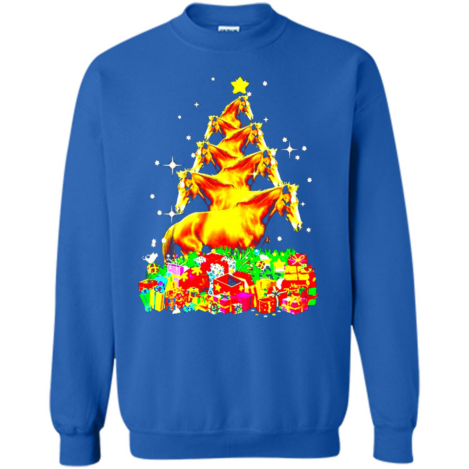 Horse Lover Tees Merry Christmas - Sweatshirt
