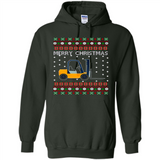Merry Christmas Forklift ugly sweatshirt PINGPONG