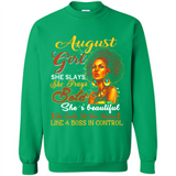 August Girl She Slays She Prays Beautiful Birthday PINGPONG