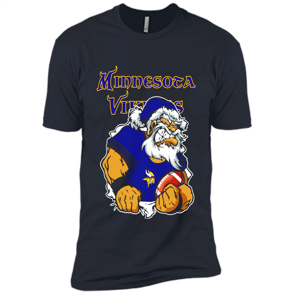 Grumpy Santa Claus Minnesota Vikings Football Team PINGPONG