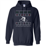 Christmas Ugly Sweater Cycling - Ugly Christmas Sweater - Hoodie
