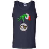Fantastic Georgia Tech Yellow Jackets Glitter Grinch Monogram Ornament Christmas - Tank Top