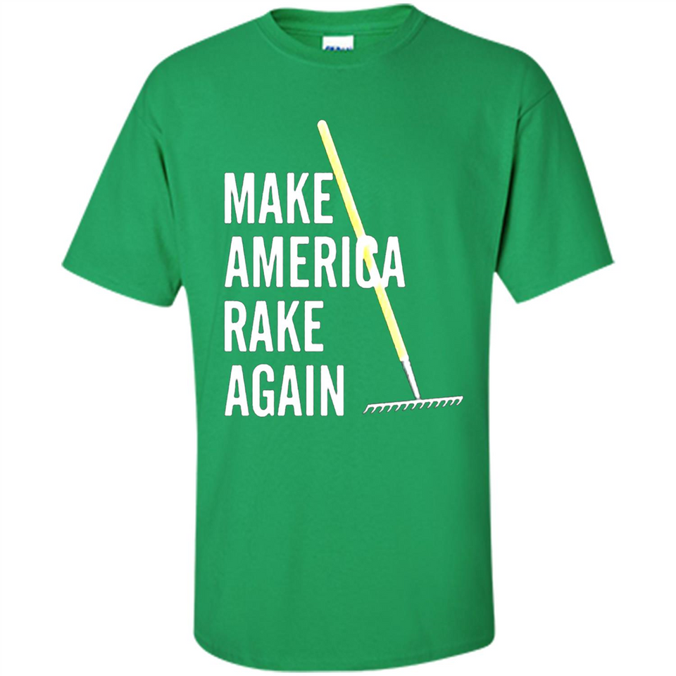 Make America Rake Again California Fires Paradise Youth T-Shirt PINGPONG - Shirt