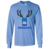 Bud Light Reinbeer Funny Beer Reindeer Christmas Sweatshirt - Long Sleeve T-Shirt
