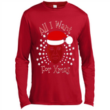 Obama All I Want For Xmas T Shirt PINGPONG - Canvas Long Sleeve T-Shirt