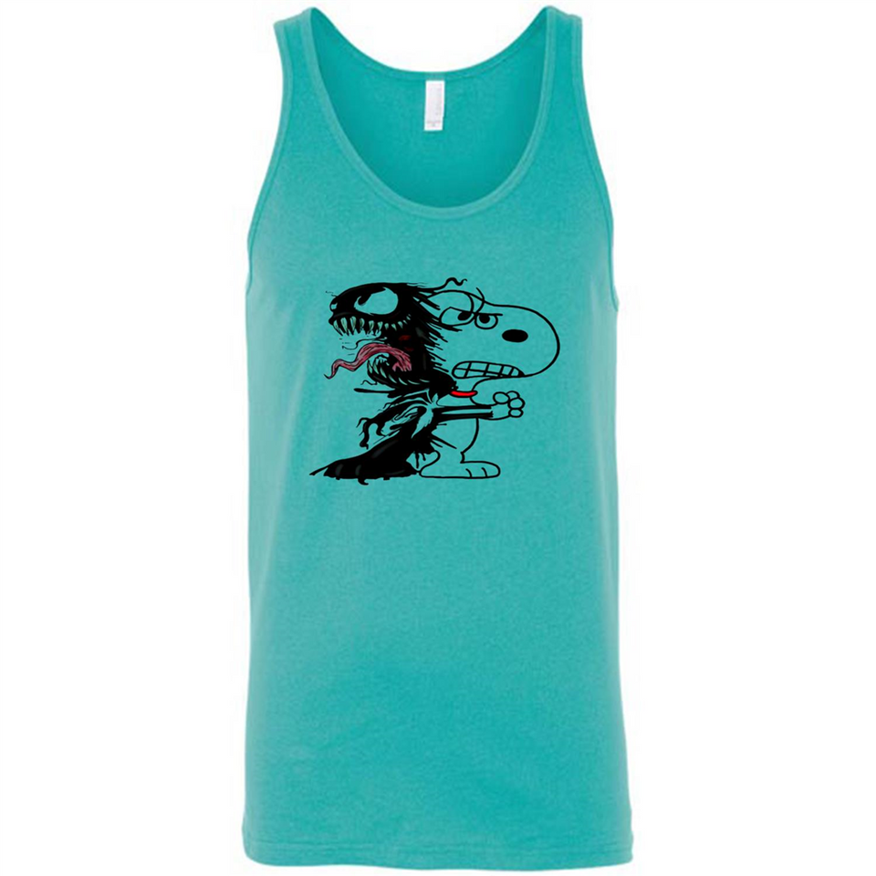 Venom Snoopy MERCHCUTE - Canvas Unisex Tank