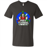 Christmas Party Planning Committee Sweatshirt - Men's V-Neck