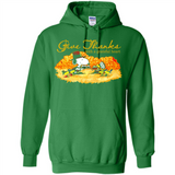 Snoopy Thanksgiving Give Thanks With A Grateful Heart - Hoodie