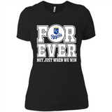 Kansas City Royals Forever For ever not just when we win - Ladies' Boyfriend T-Shirt