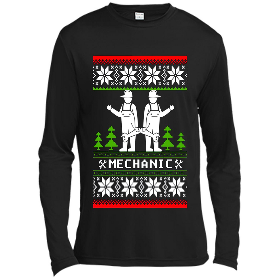 Mechanic Christmas sweater PINGPONG