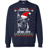 Morning Person Dutch Shepherd Funny Xmas - Sweatshirt