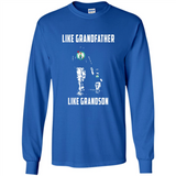 Boston Celtics Like GrandFather Like GrandSon - Long Sleeve T-Shirt