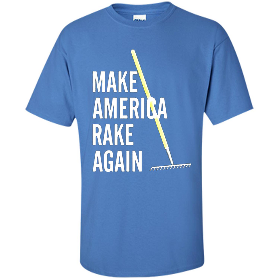 Make America Rake Again California Fires Paradise Youth T-Shirt PINGPONG - Shirt