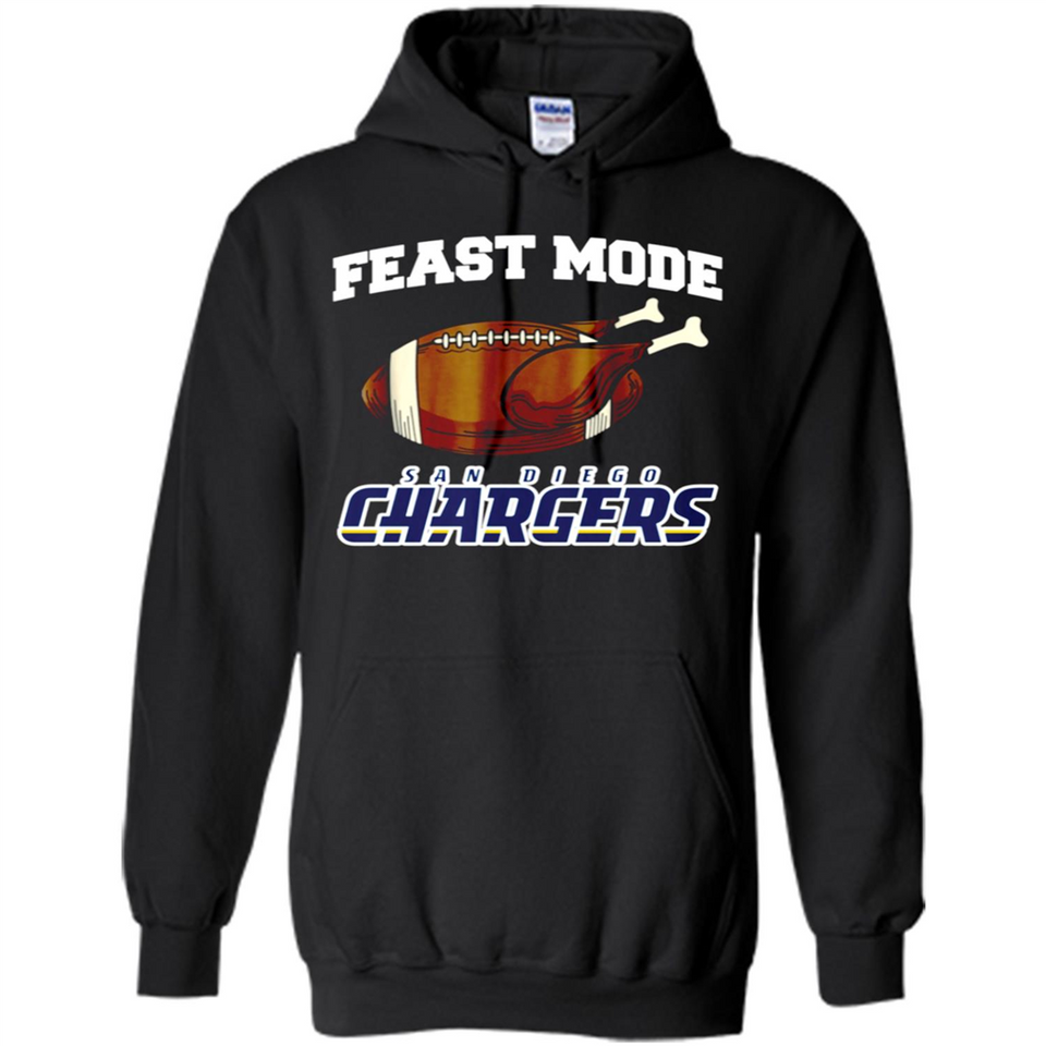 Feast Mode Chargers Shirt - San Diego Turkey Thanksgiving