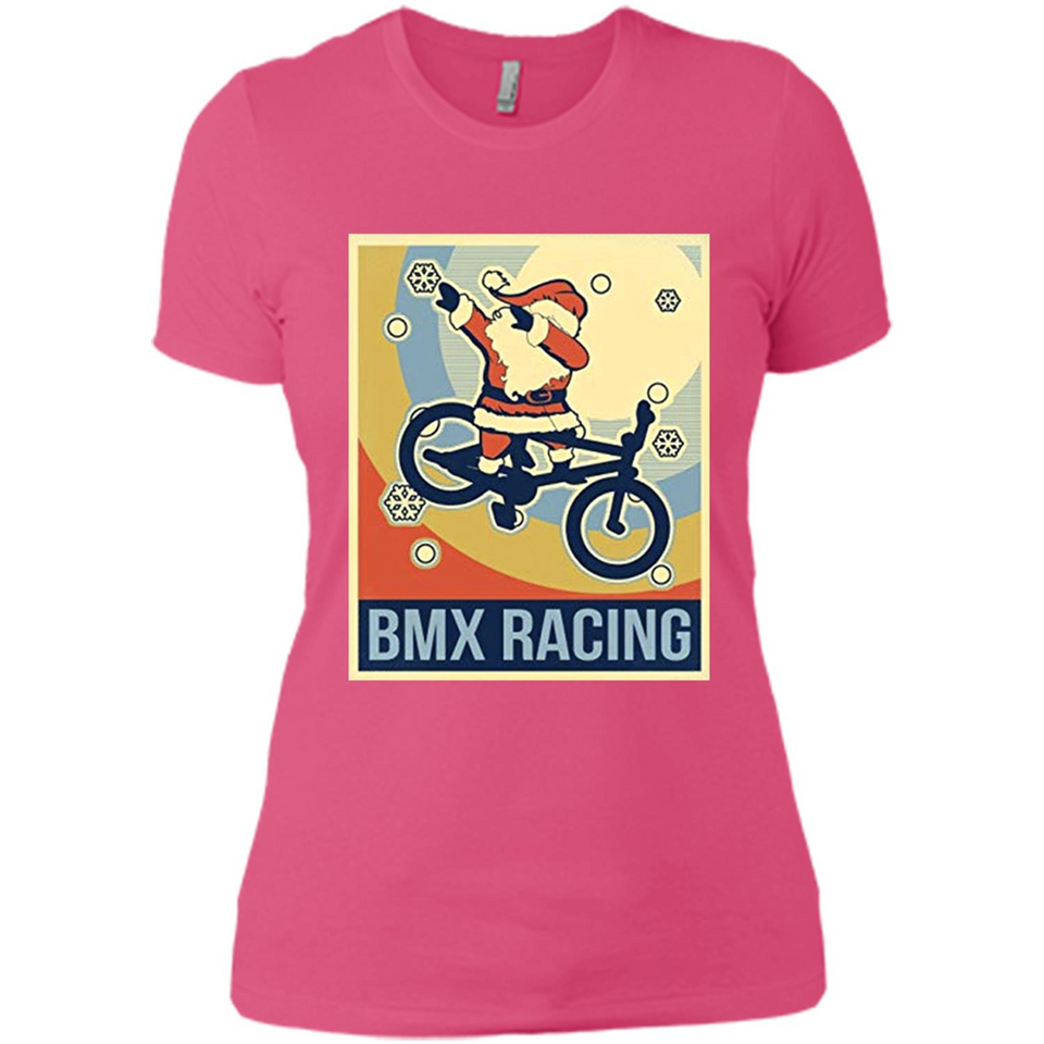 bmx racing dabbing Santa Christmas