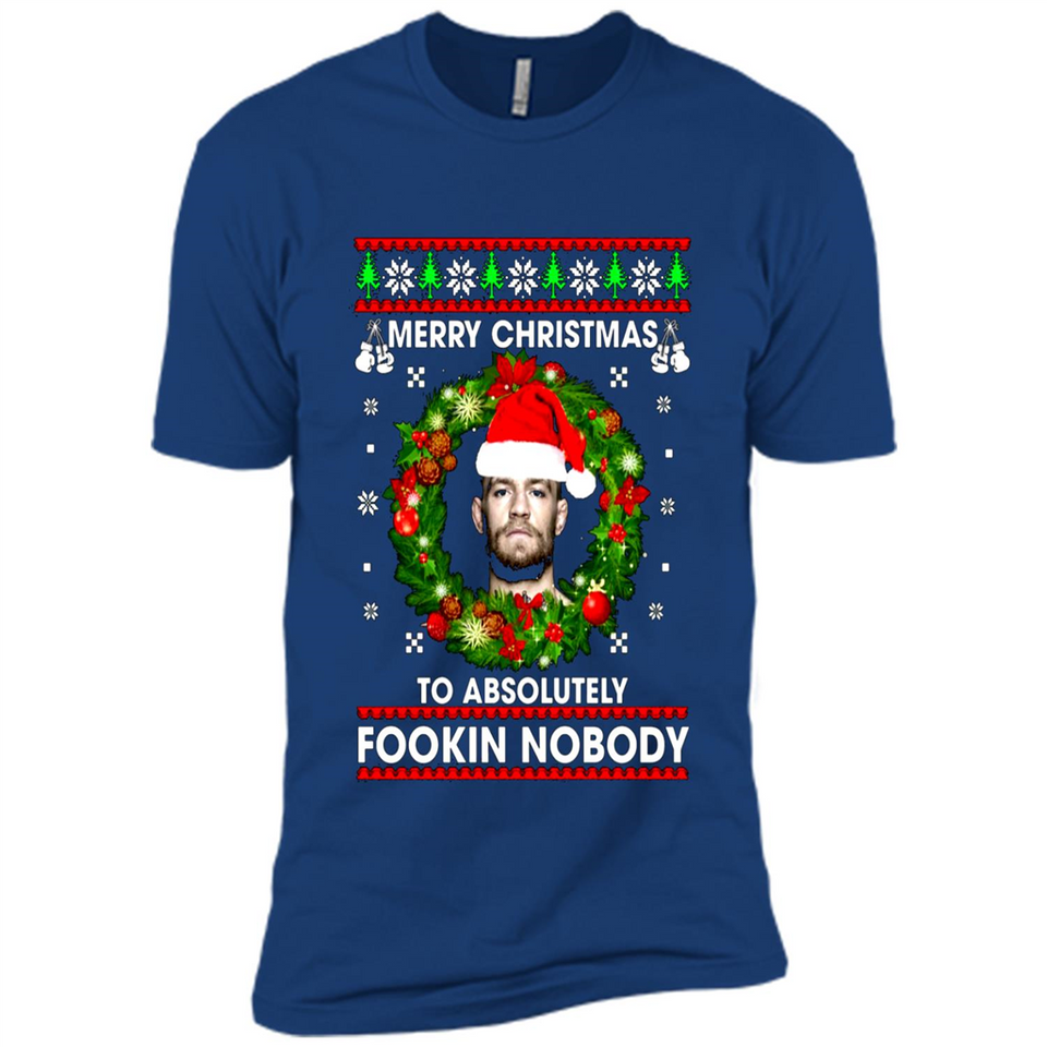 Merry Fookin Christmas Conor Mcgregor sweater PINGPONG