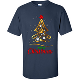 Merry Christmas Dogs Christmas Tree sweater PINGPONG