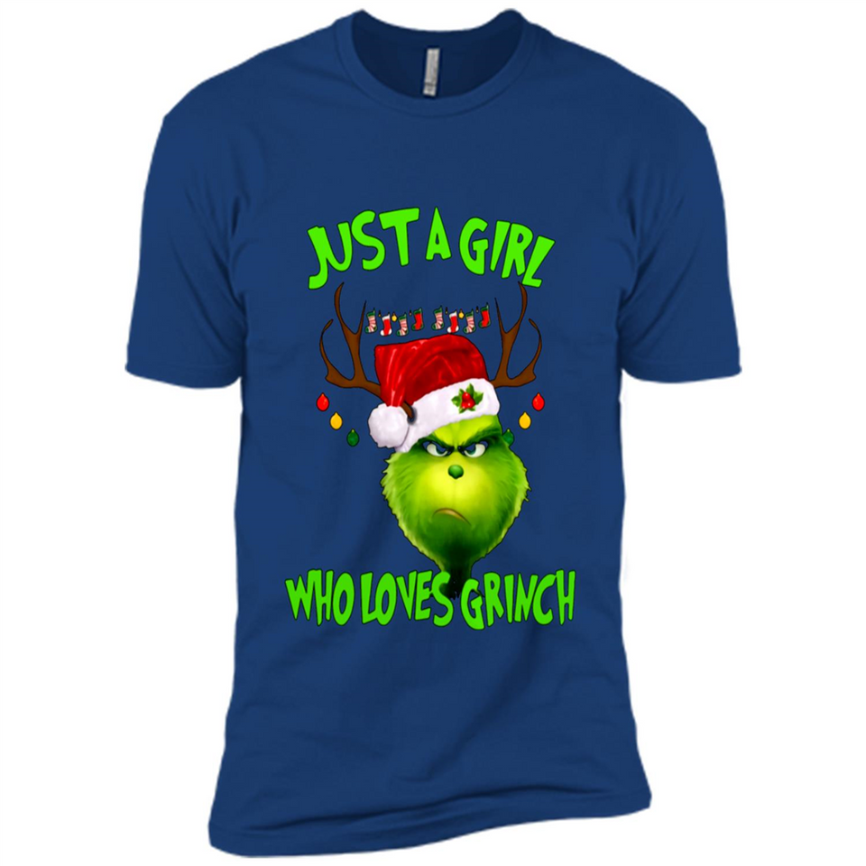 Just a Girl Who Loves Grinch Christmas PING PONG